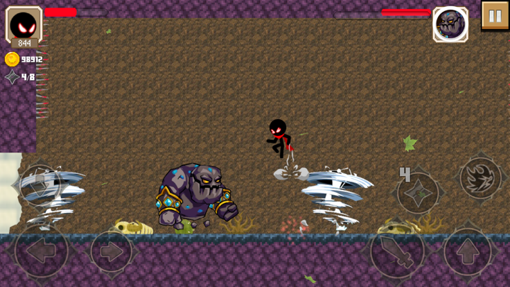 Stickman Ninja Legend Battle游戏截图