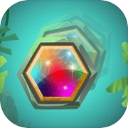 Temple Fall - Hexagon Drop