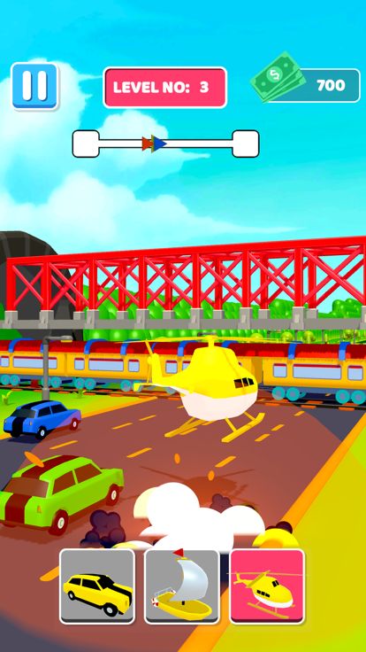 Shape Shifting Race Games 2023游戏截图