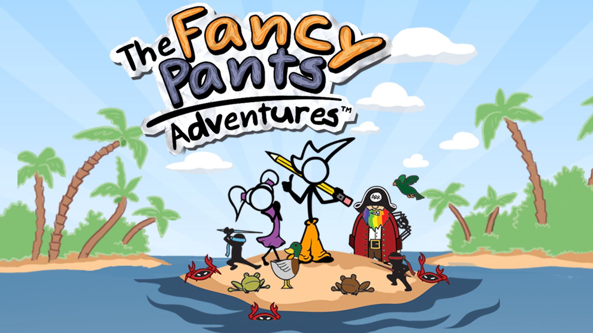 Screenshot of Fancy Pants Adventures