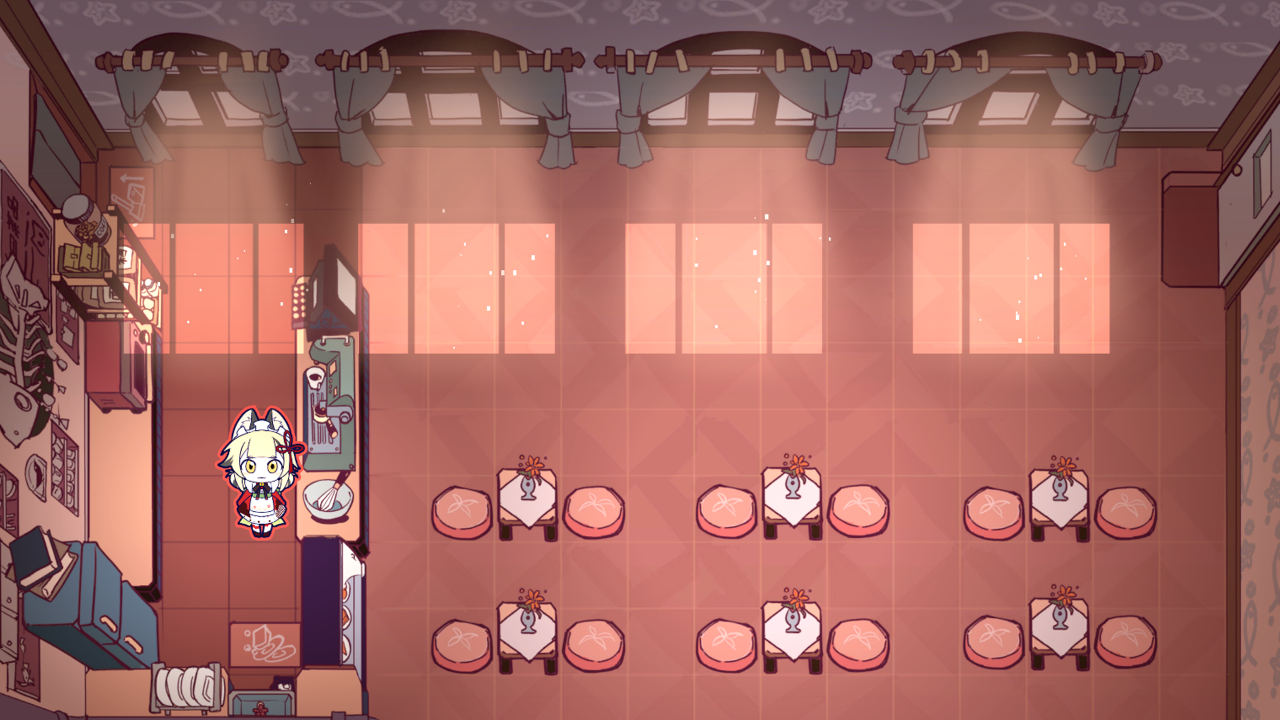 晴雨咖啡厅游戏截图