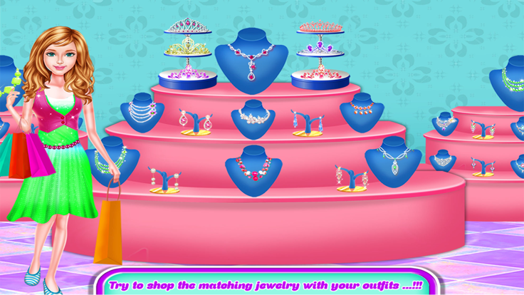 Girl Fashion Designer Shopping游戏截图