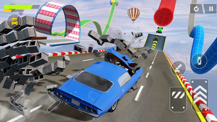 Flying Car Crash: Real Stunts游戏截图