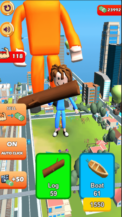 Lifting Hero 3D: Idle Muscle游戏截图
