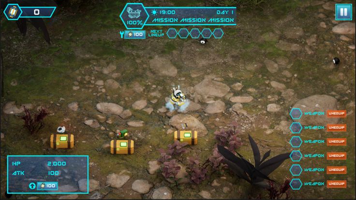 Strange Vacation游戏截图