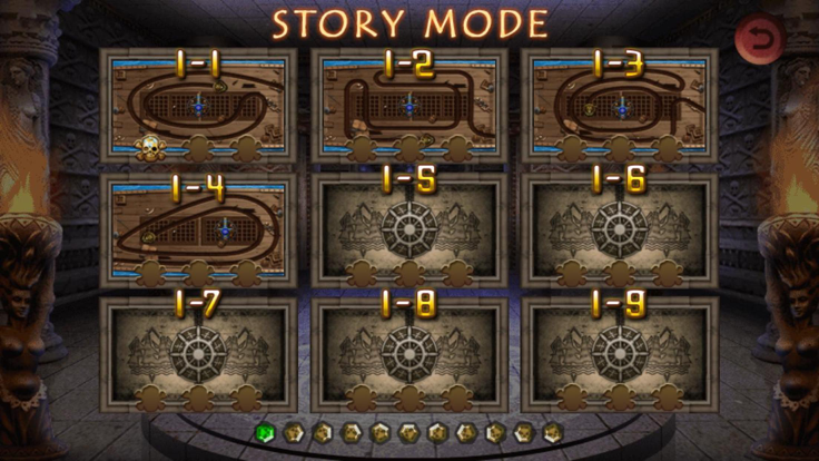 神秘海盗宝藏 祖玛 开心消除 小游戏游戏截图