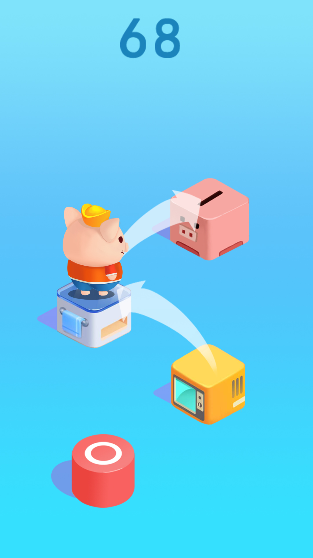 八戒跳一跳游戏截图