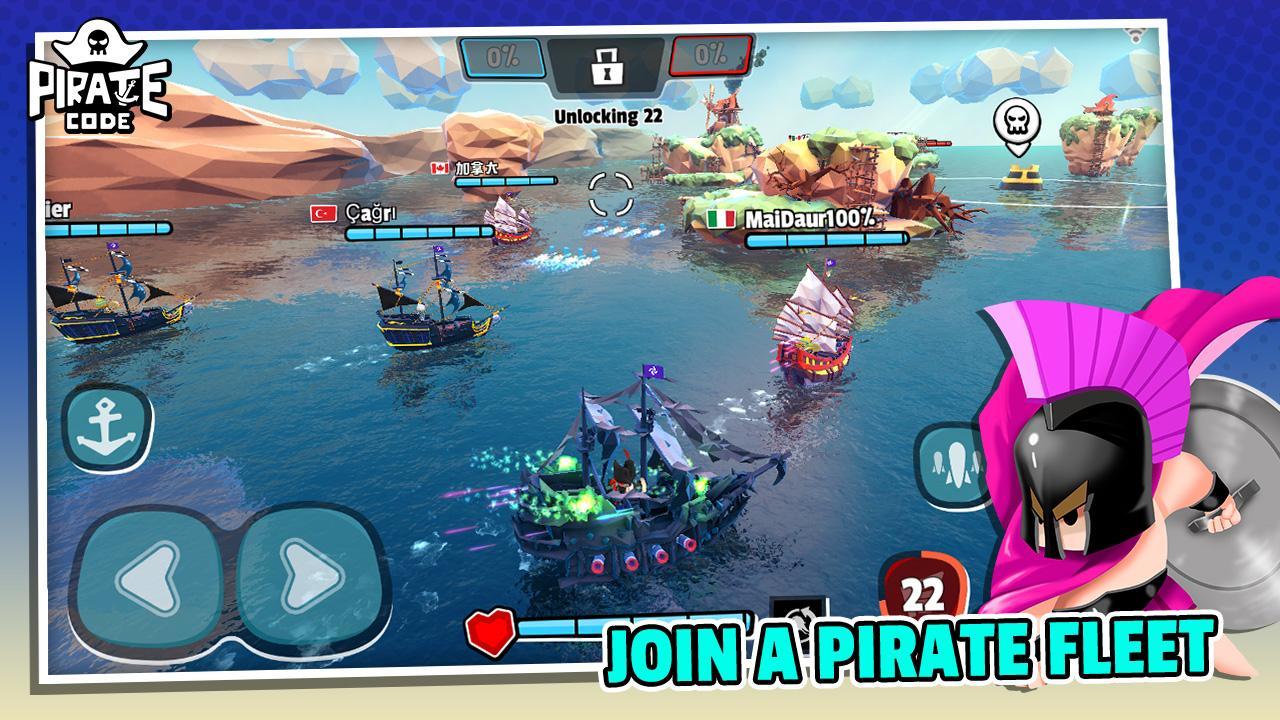 Screenshot of Pirate Code - PVP Battles at Sea