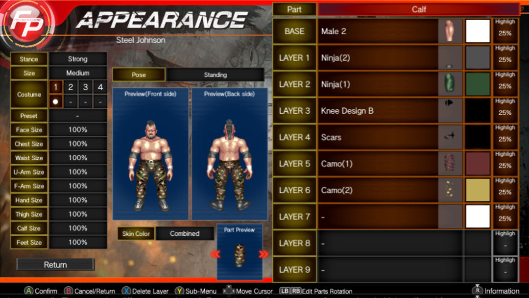 Fire Pro Wrestling World游戏截图