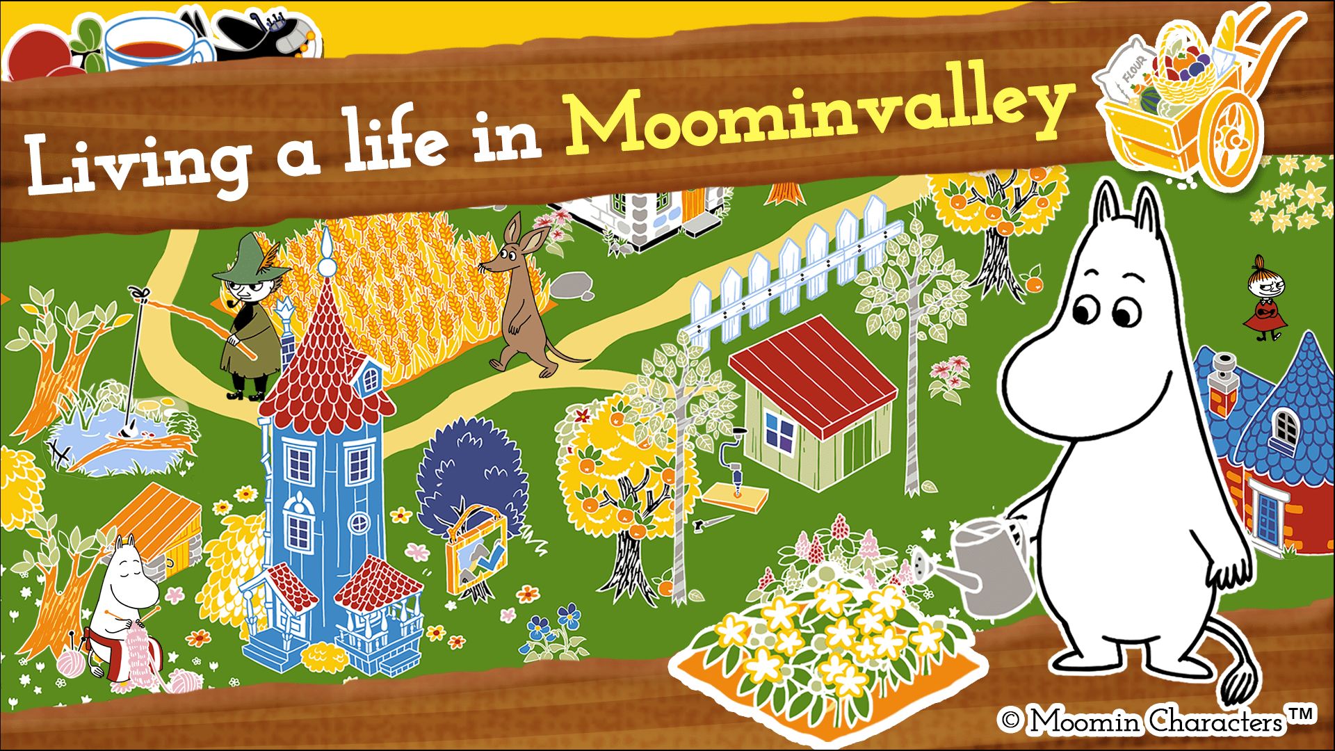 Screenshot of MOOMIN Welcome to Moominvalley