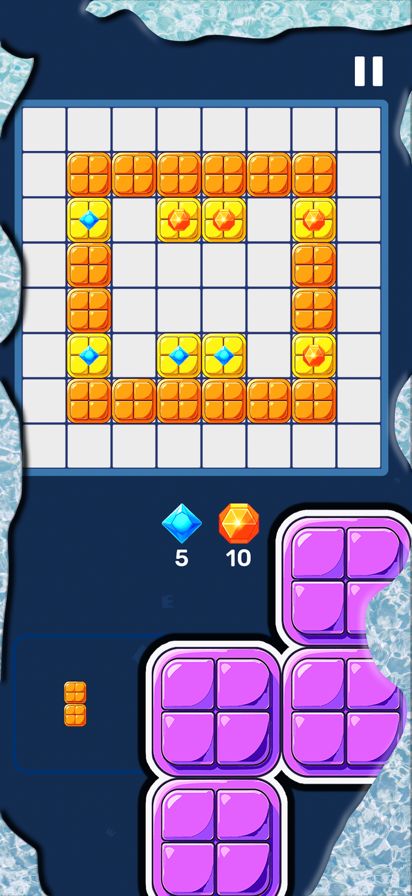 Blocky Shape Puzzle游戏截图