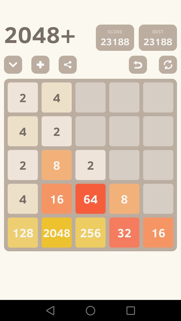 2048 Plus游戏截图