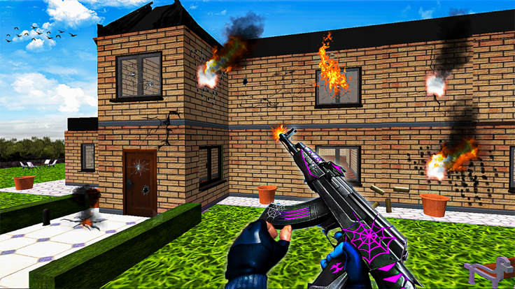 可怕的房屋破坏游戏截图