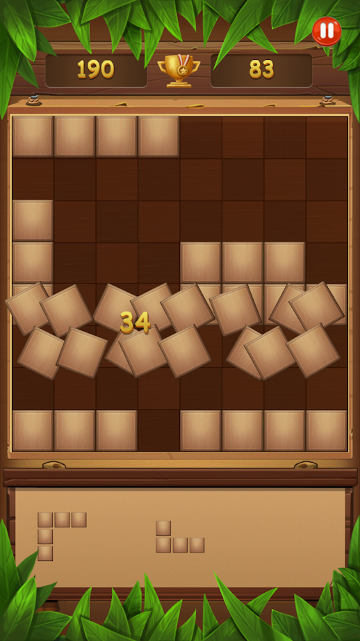 拼木块游戏截图