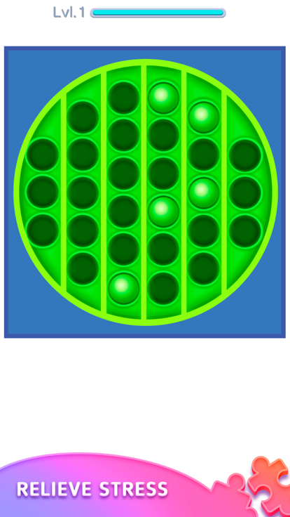 Antistress Pop It Jigsaw游戏截图