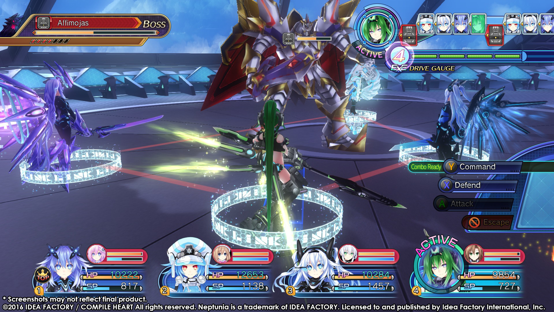Megadimension Neptunia VII游戏截图