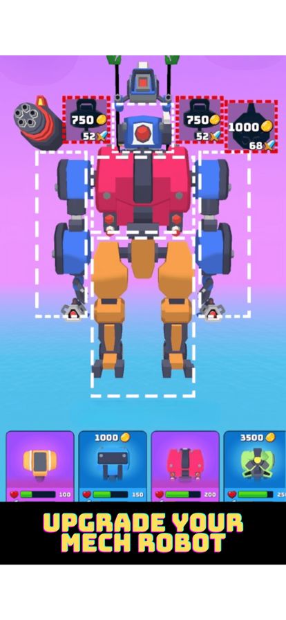 Mech Run- Robot War游戏截图