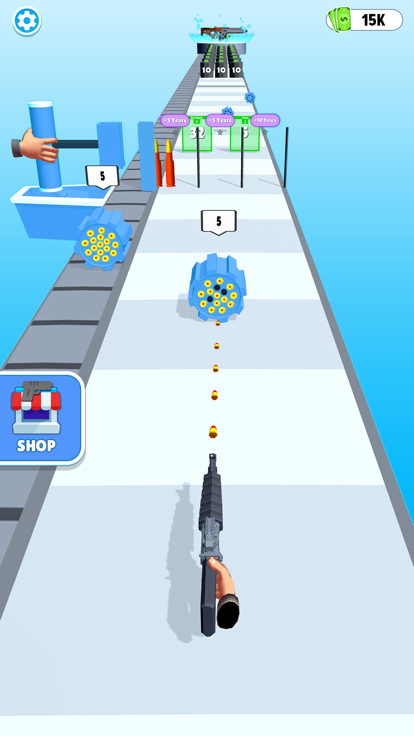 Gun Craft Run游戏截图