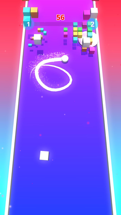 球洞大作战 - 黑洞吞噬炫彩公路游戏截图