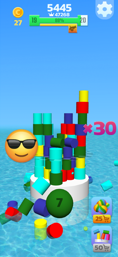 Tower Crash 3D游戏截图