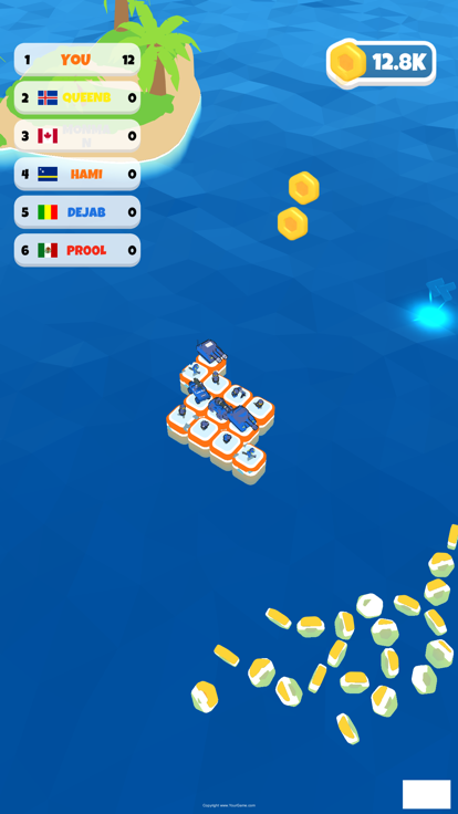 Raft Craft: Ocean War游戏截图