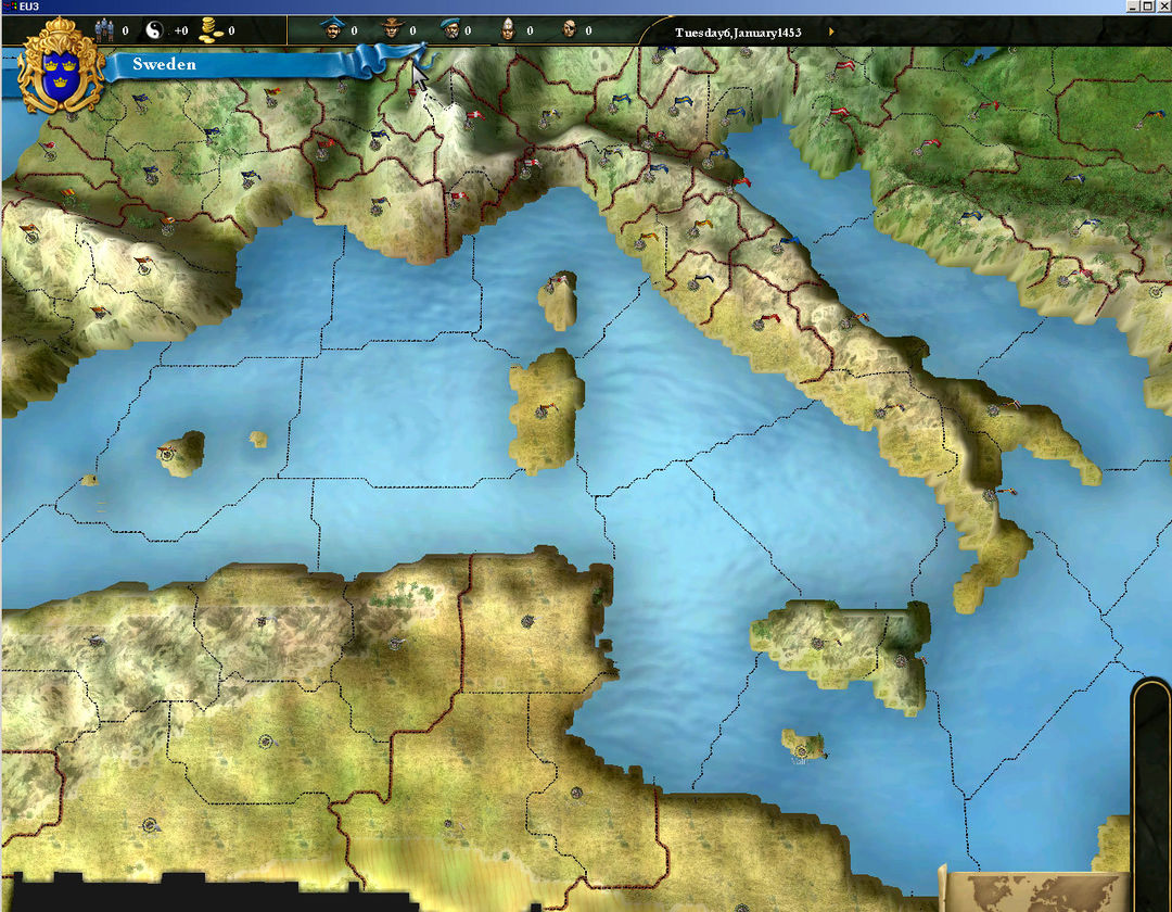 Europa Universalis III Complete游戏截图