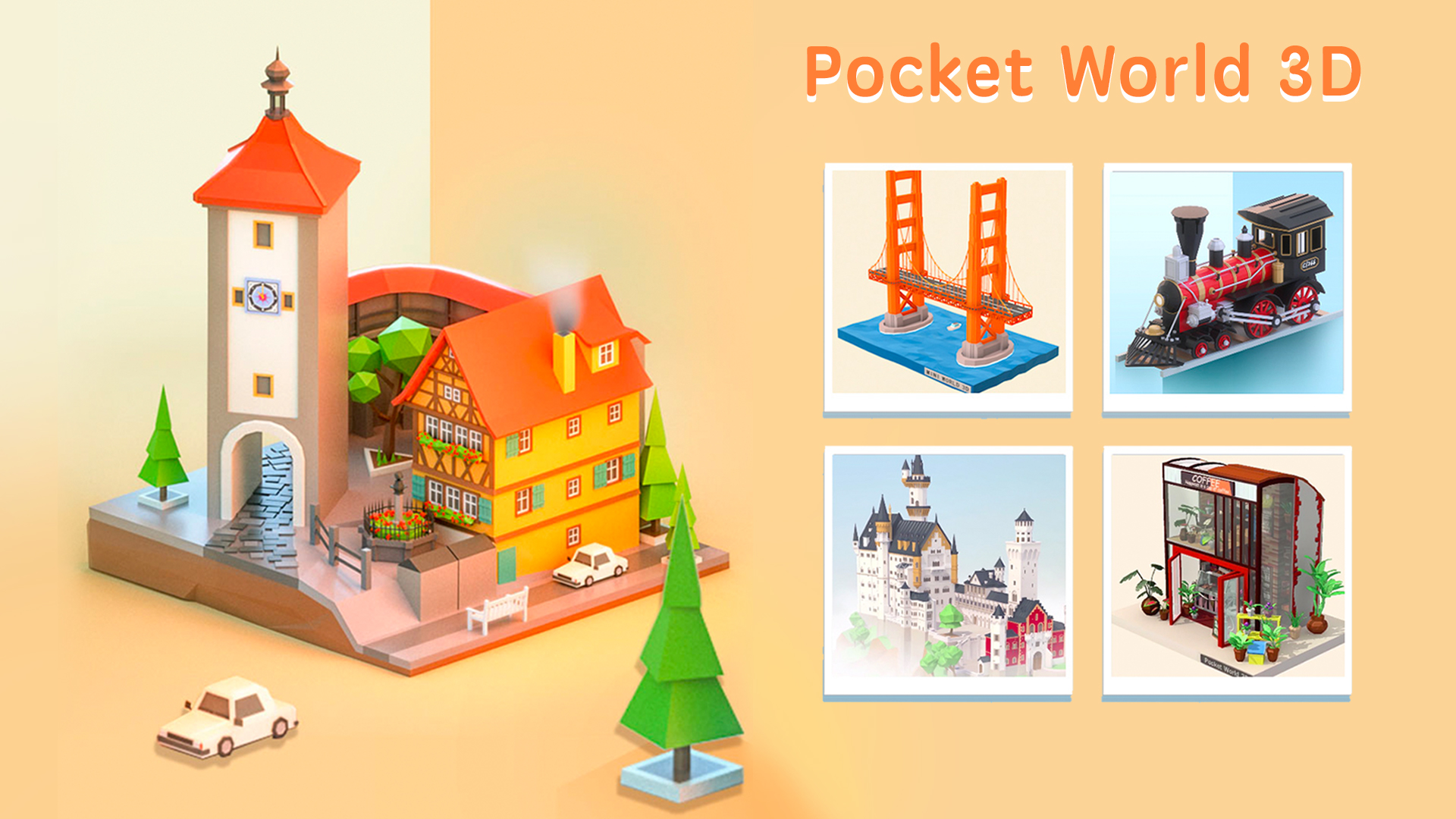 Pocket World 3D游戏截图