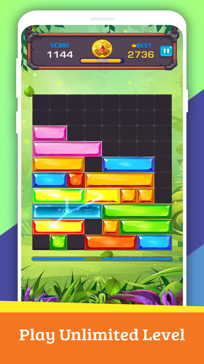 Jewel Blast Falling Puzzle游戏截图