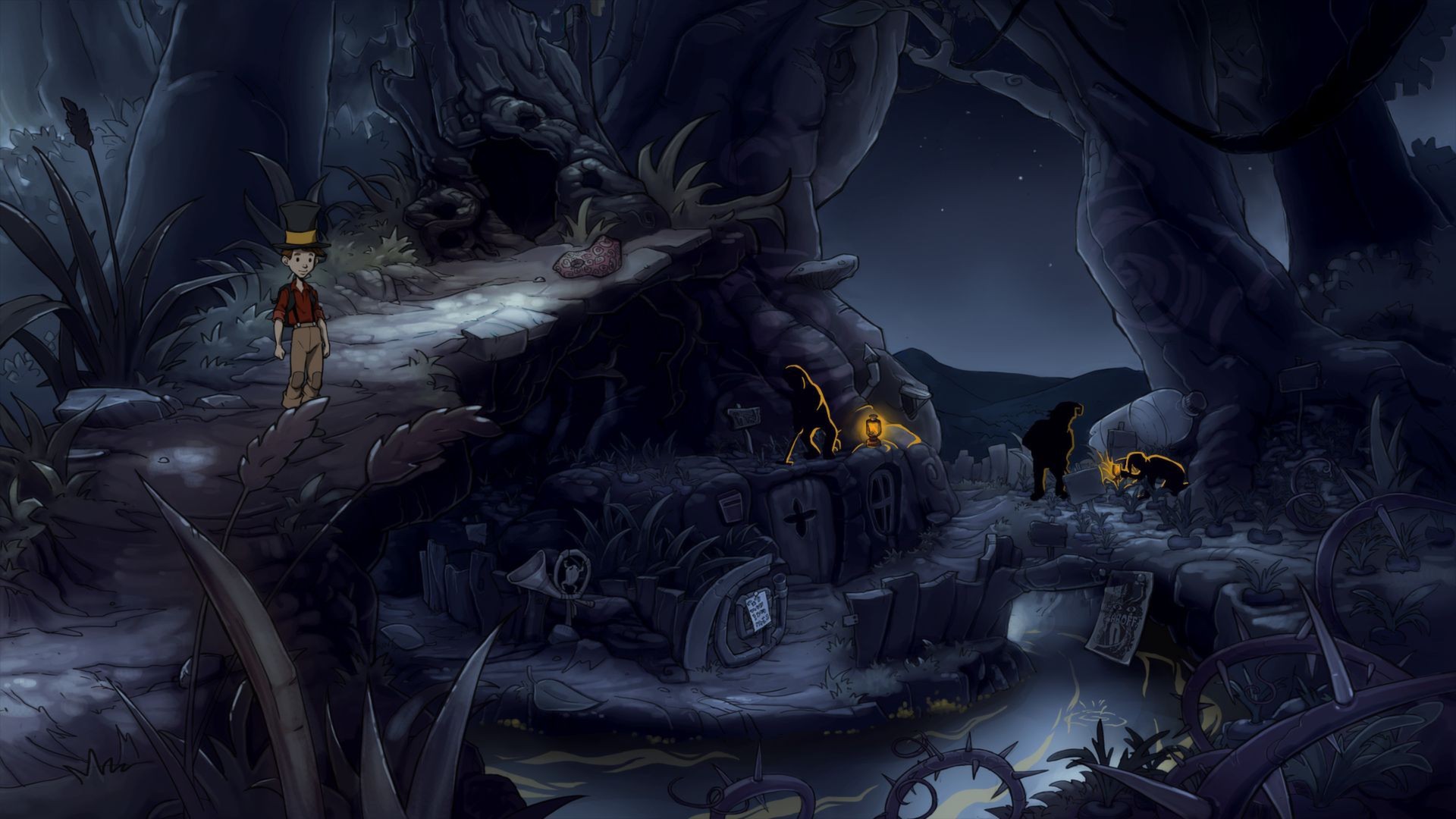 The Night of the Rabbit游戏截图