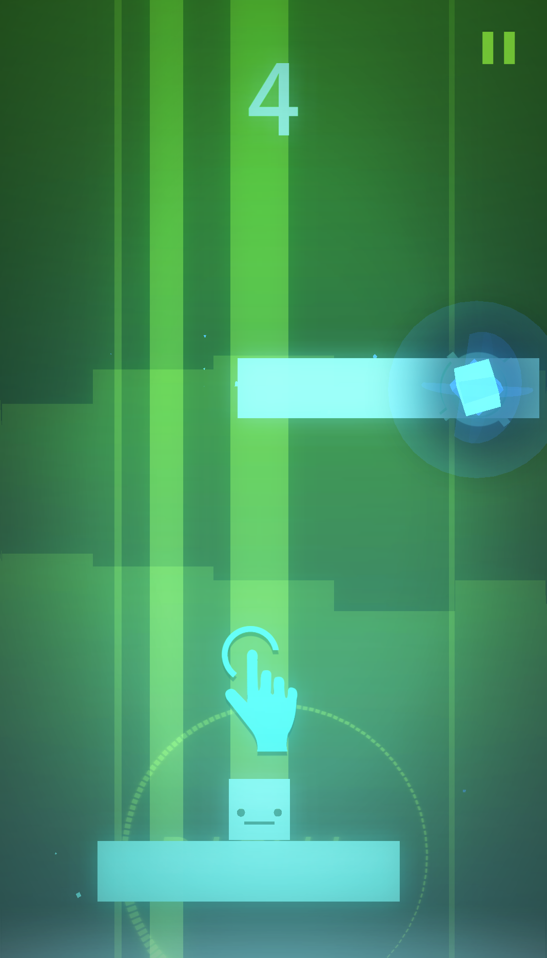 跳落去游戏截图