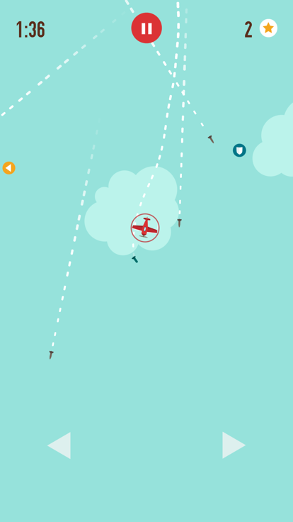 飞弹来袭：王者战机的荣耀之路游戏截图