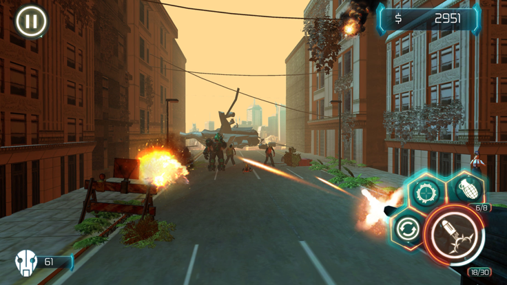 僵尸收割者3D: 死亡恐怖来袭游戏截图