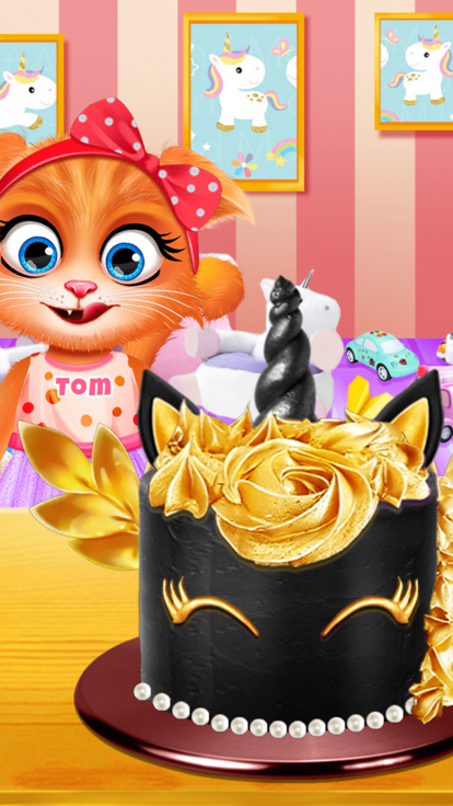 Unicorn Food - Rainbow Cake游戏截图