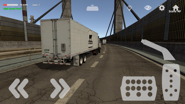 TIR Simulation & Race 3D : City highway游戏截图