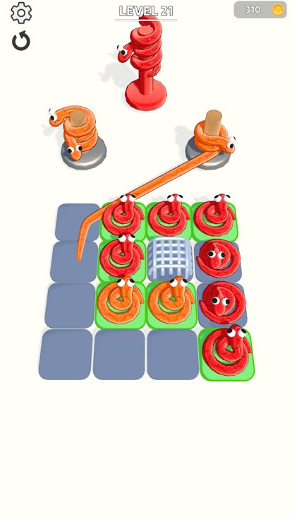 Snake Way Puzzle游戏截图