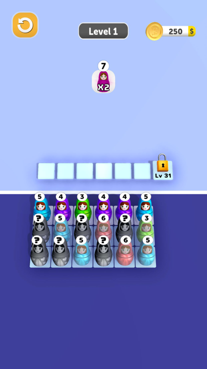 Matryoshka Merge游戏截图