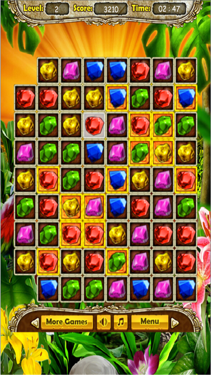 宝石对对碰-穿越游戏截图