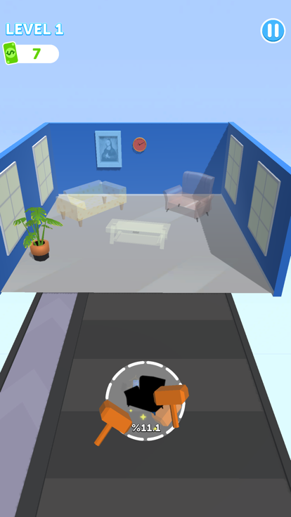 Screw Gun Run游戏截图