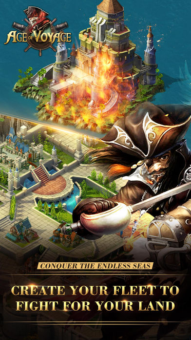 Age of Voyage - multiplayer online naval battle游戏截图