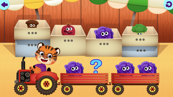 儿童游戏2:婴幼儿早教育和宝宝益智游戏少儿拼图3岁-6游戏截图