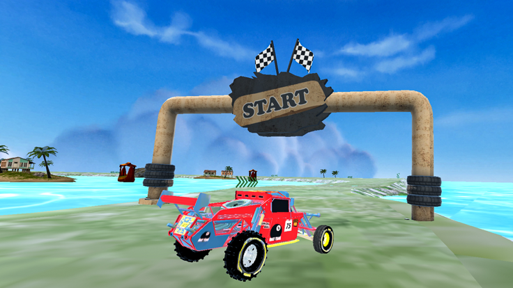 Buggy Racing on Beach 3D游戏截图