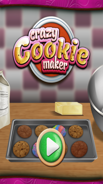 Crazy Cookie Maker! - Make And Bake Cookies游戏截图