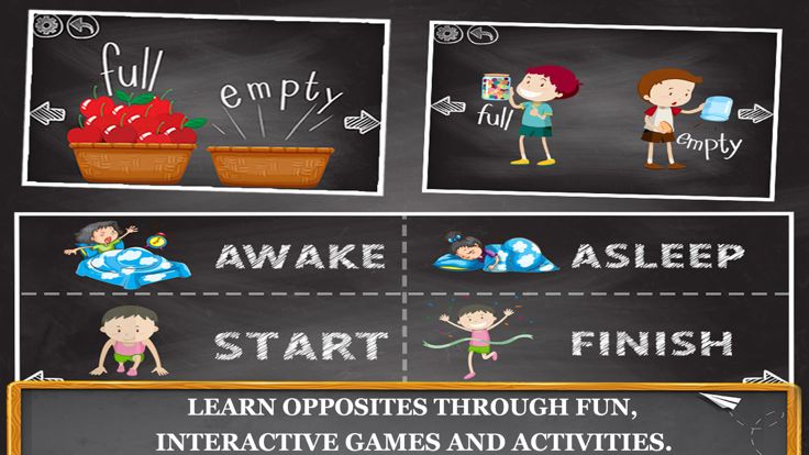 Kids Opposites Learning Games游戏截图