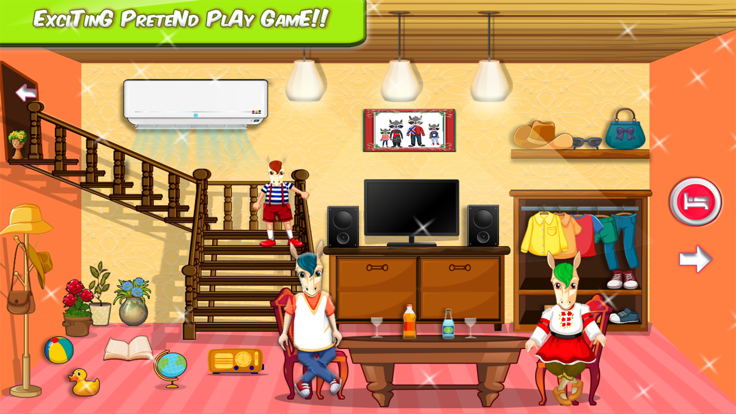 假装我的松鼠宠物护理游戏截图