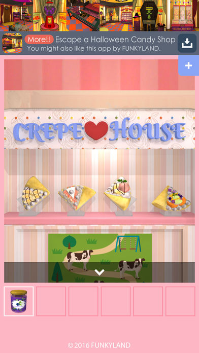 Escape a Crepe House游戏截图