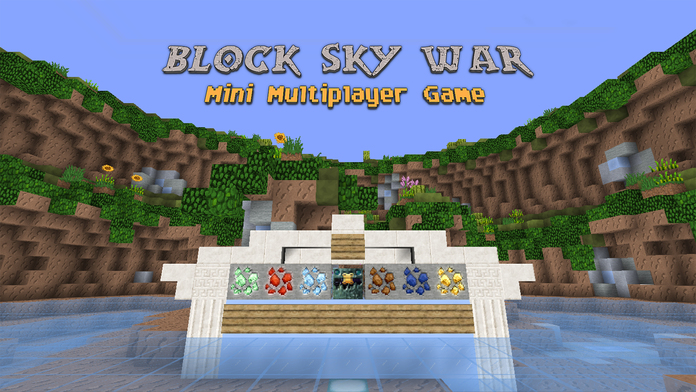 Block Sky War (Luck of the Draw) : Mini Game With Worldwide Multiplayer游戏截图