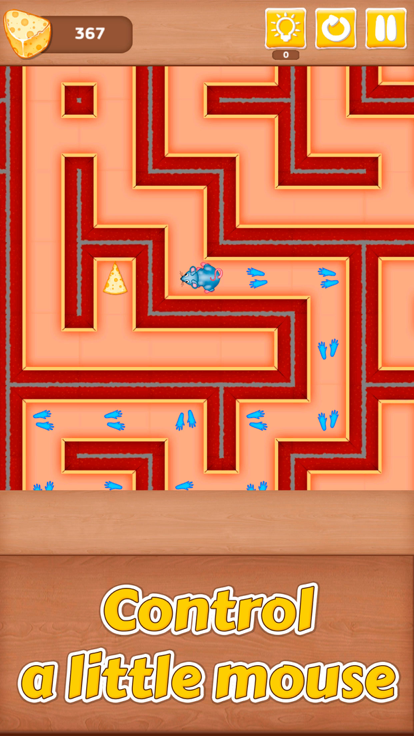 Cheesy Maze - Mouse Escape游戏截图