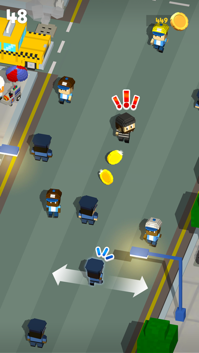 方块警察捉强盗游戏截图