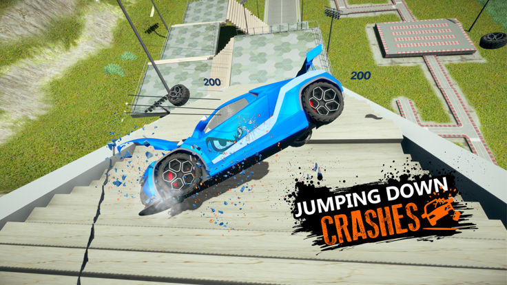 Car Crash Sim: Death Stairs游戏截图