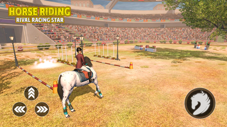 Horse Riding Rival Racing Star游戏截图